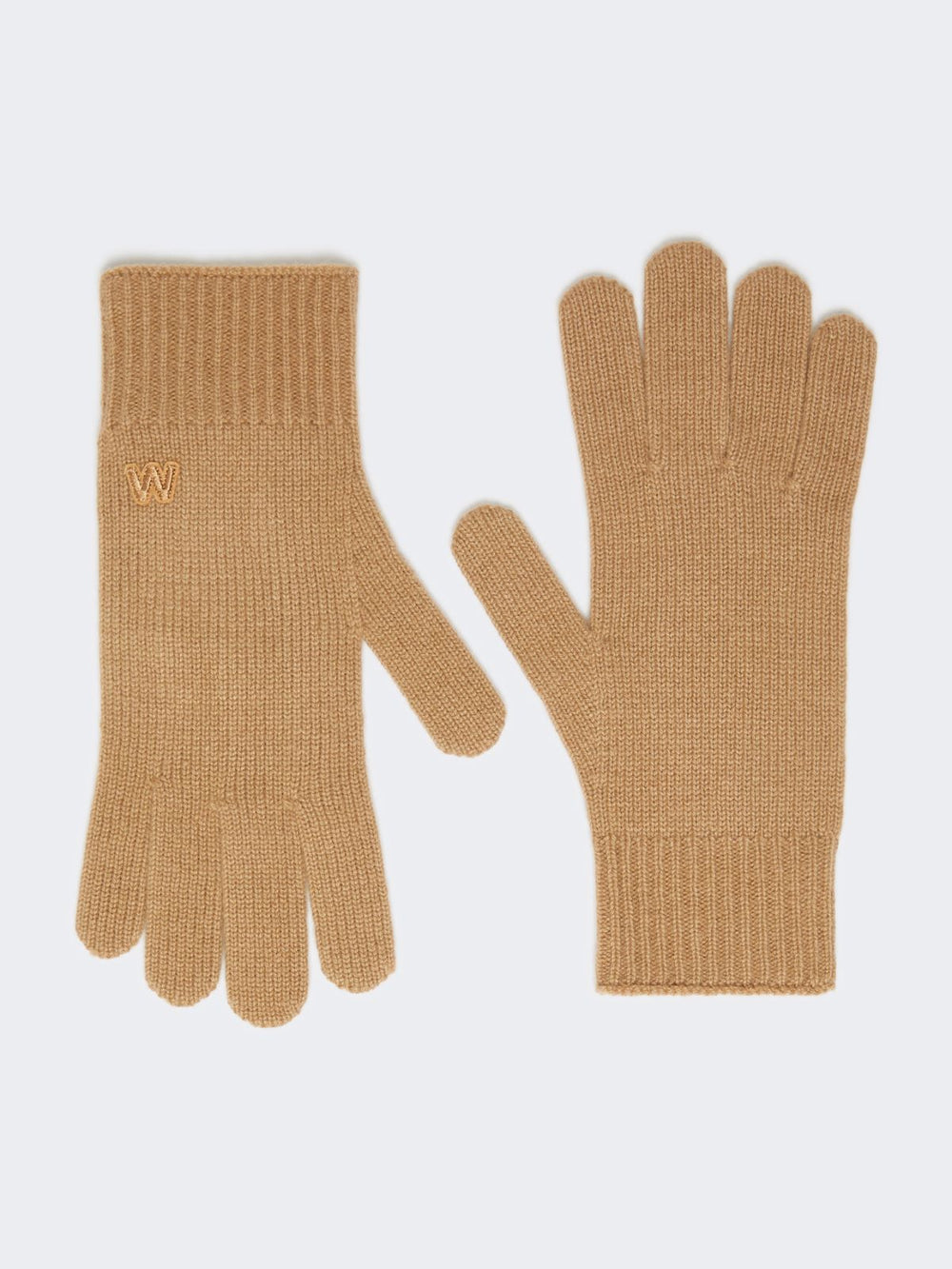 Cashmere gloves - Camel