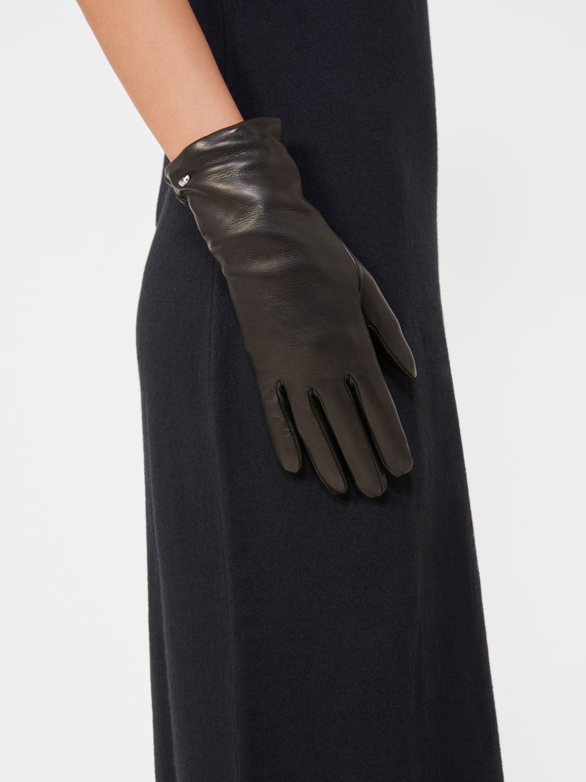 Nappa leather gloves - Black