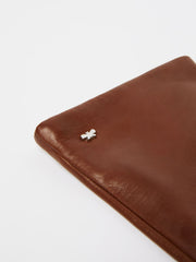 Nappa leather gloves - Tobacco