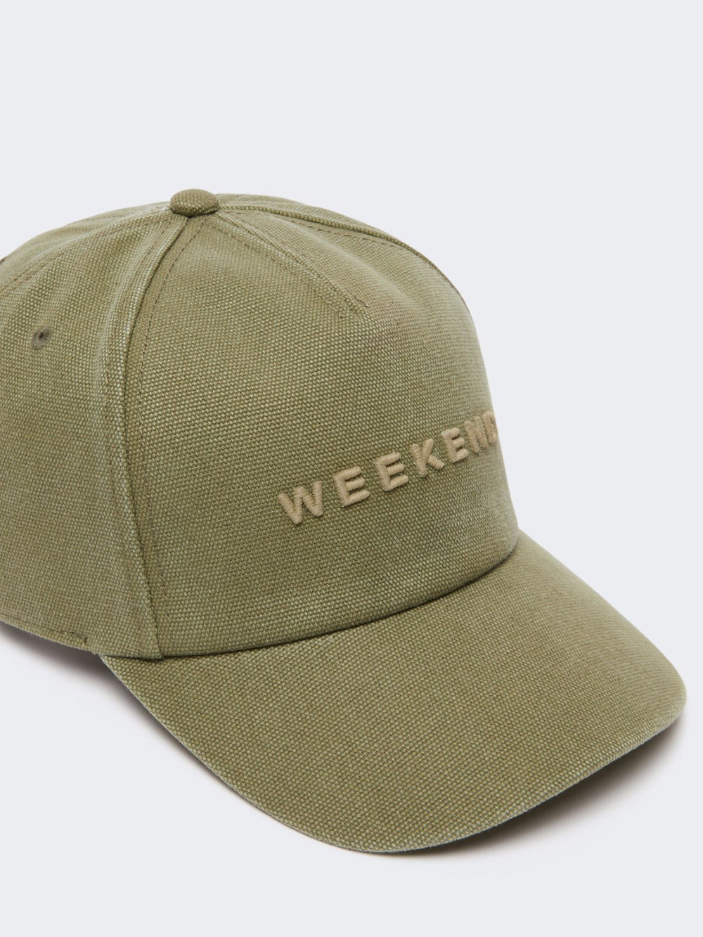 Canvas baseball cap - Kaki