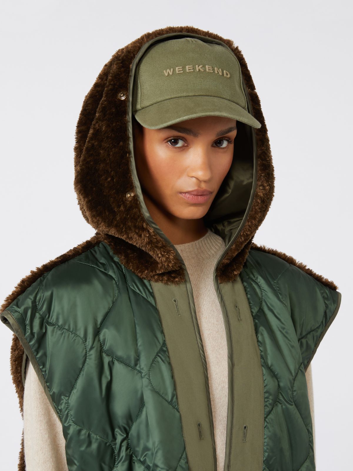 Canvas baseball cap - Kaki