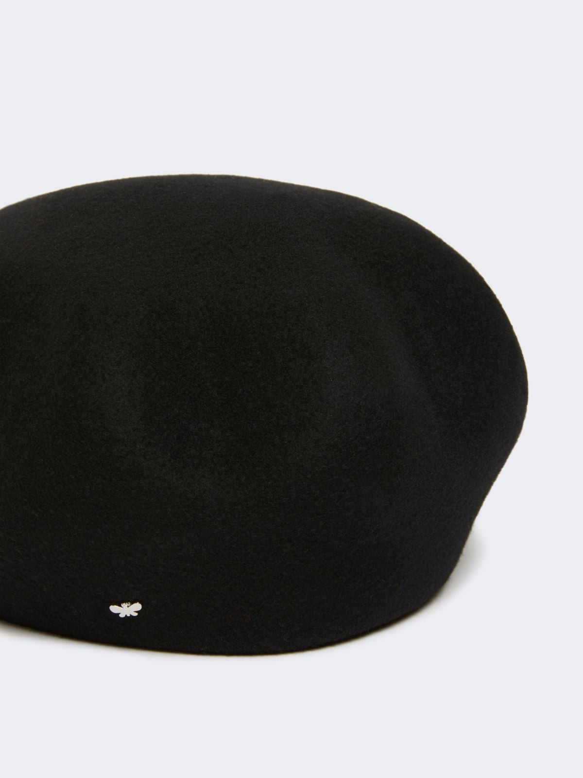 Wool beret - Black