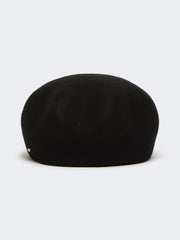 Wool beret - Black