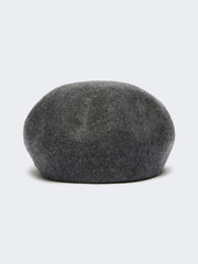 Wool beret - Light grey