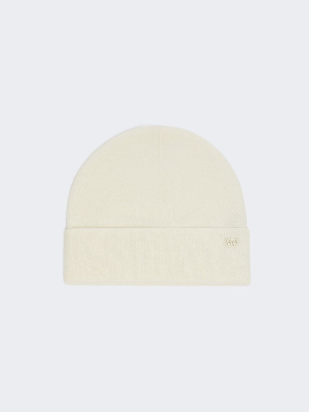 Cashmere beanie - Optical white