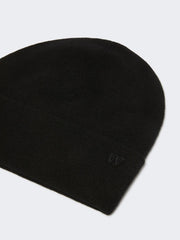 Cashmere beanie - Black