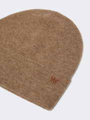 Cashmere beanie - Brown