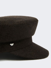 Cloth sailor cap - Black