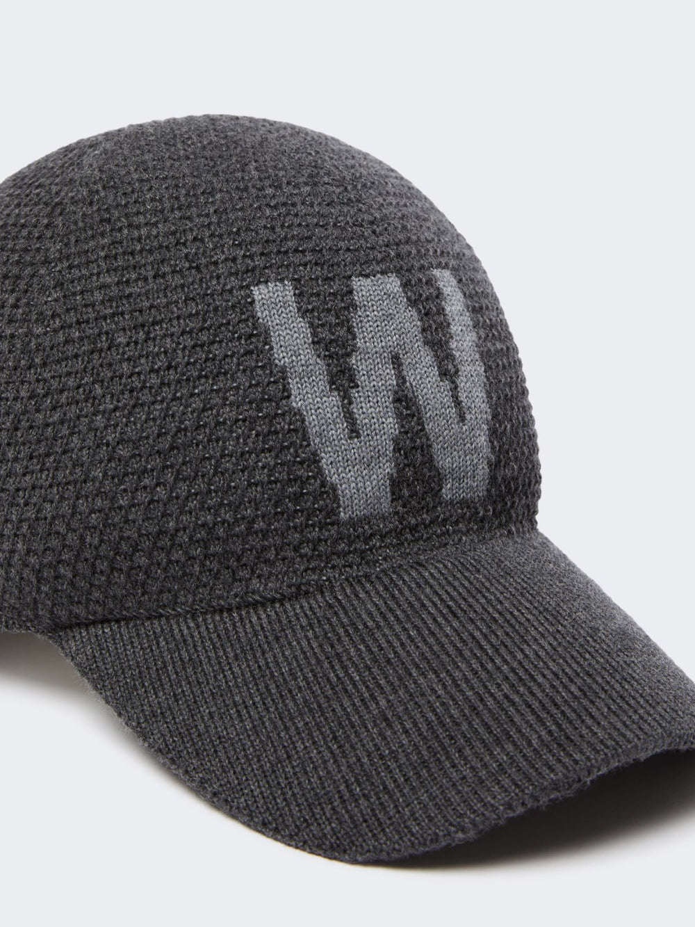 Wool baseball hat - Light grey