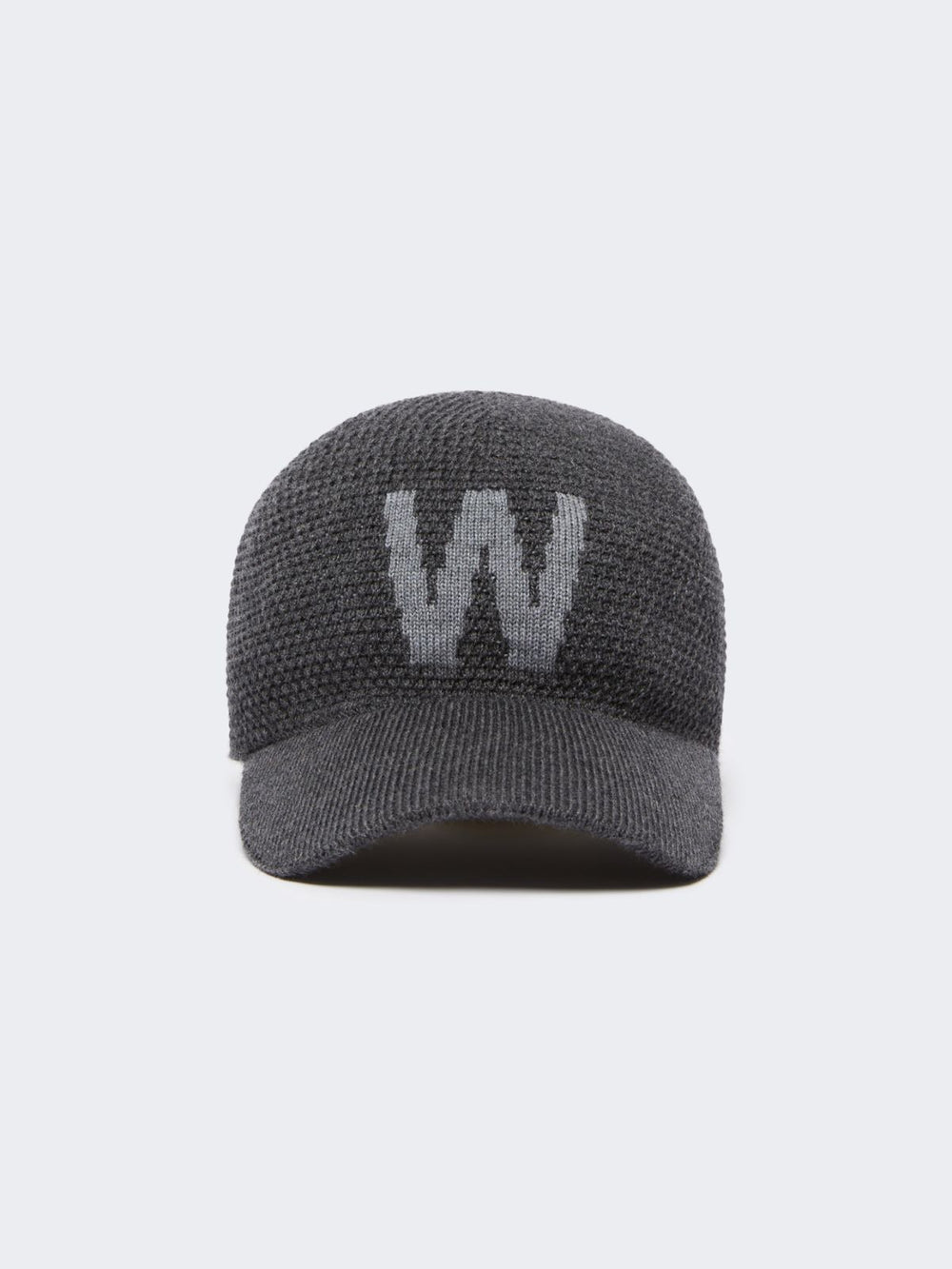 Wool baseball hat - Light grey