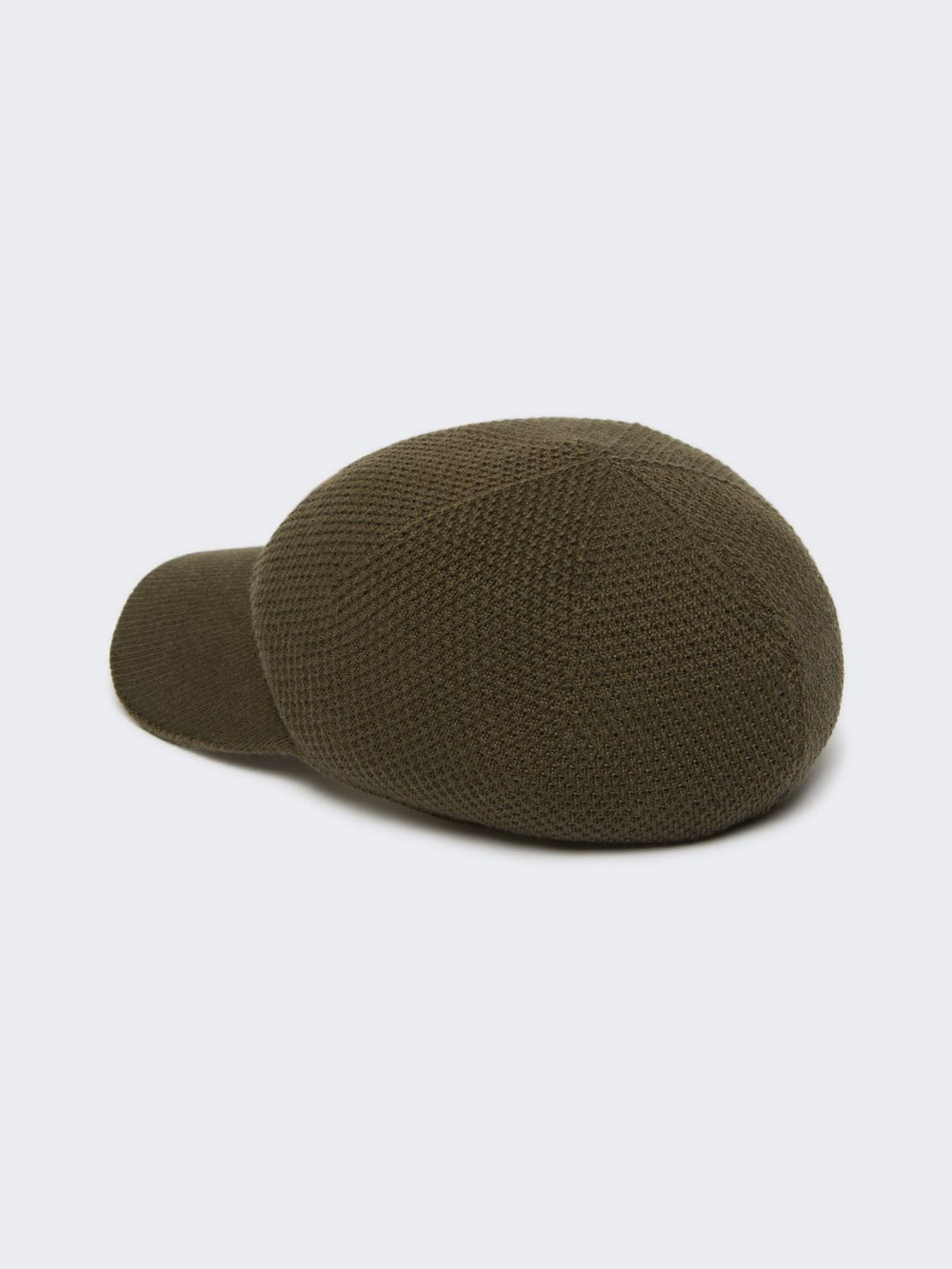 Wool baseball hat - Kaki