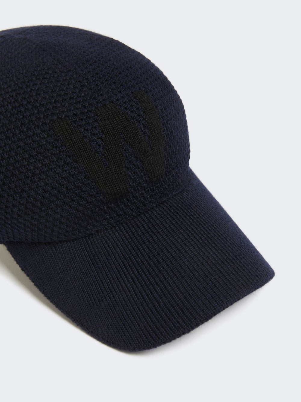 Wool baseball hat - Midnightblue