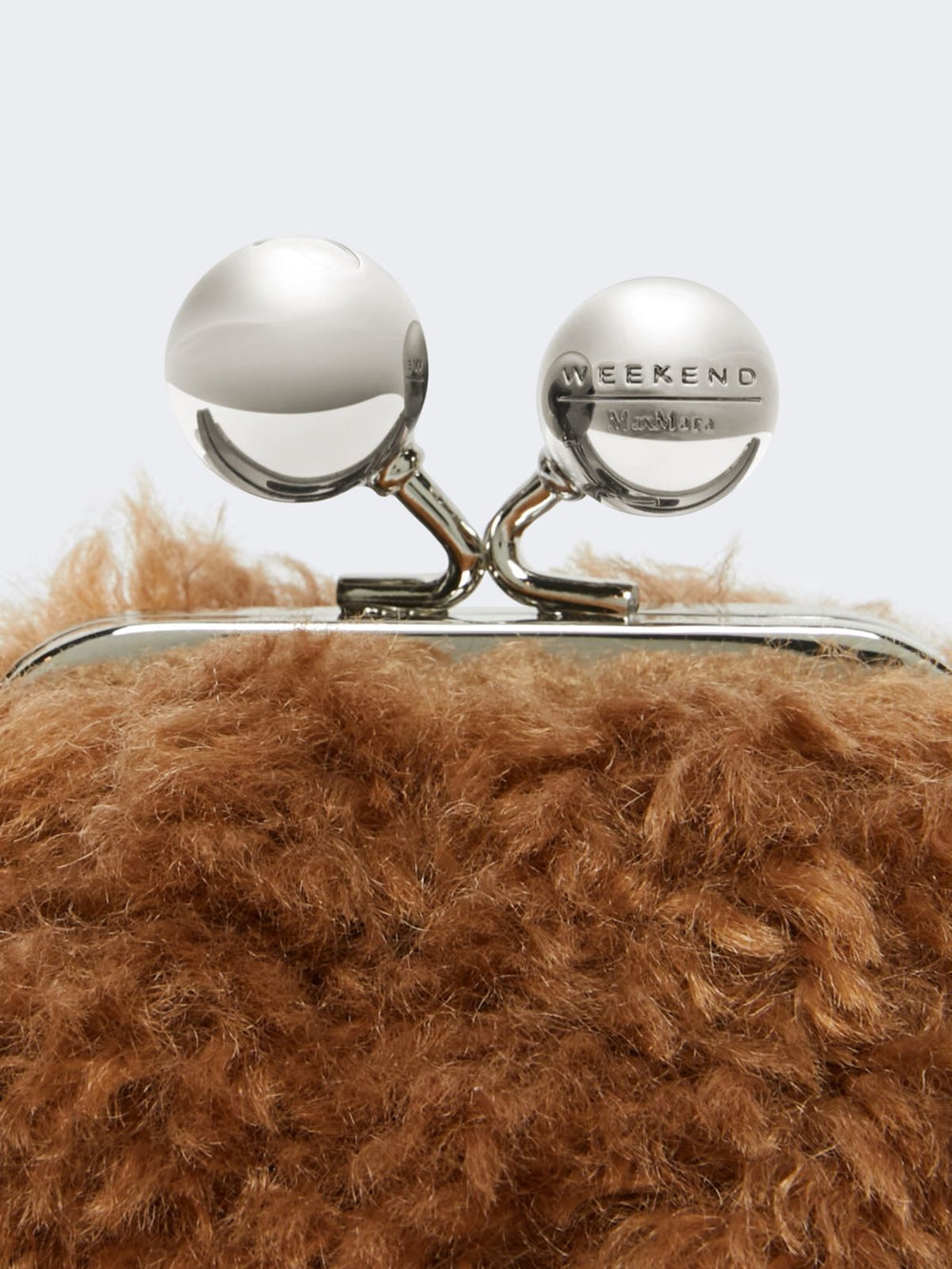 Mini Pasticcino Bag with a soft texture - Antique rose