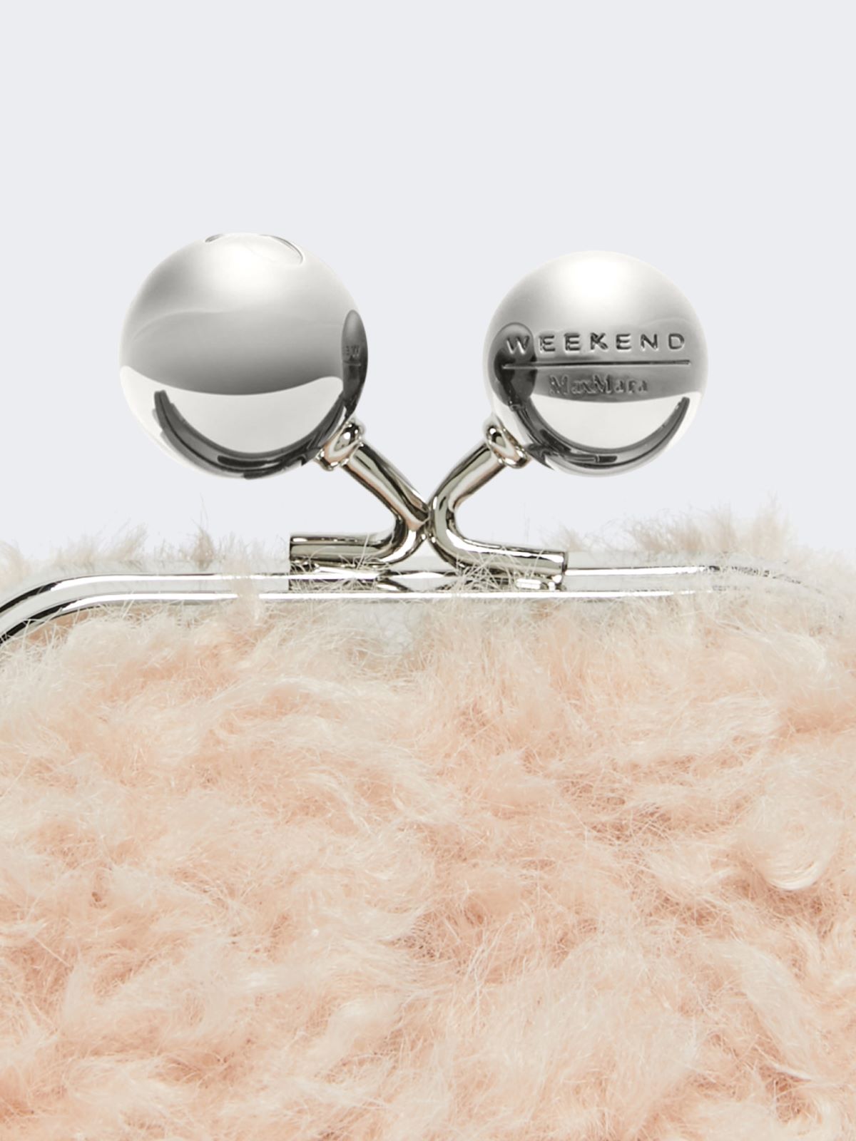 Mini Pasticcino Bag with a soft texture - Pink