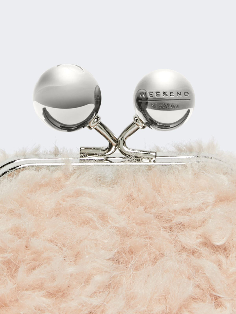 Mini Pasticcino Bag with a soft texture - Pink