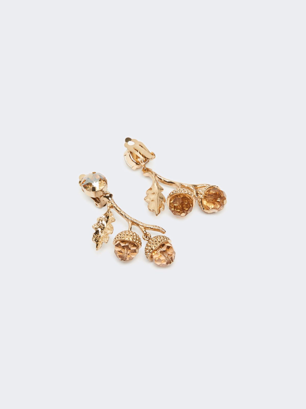 Set with charms and crystals - Gold