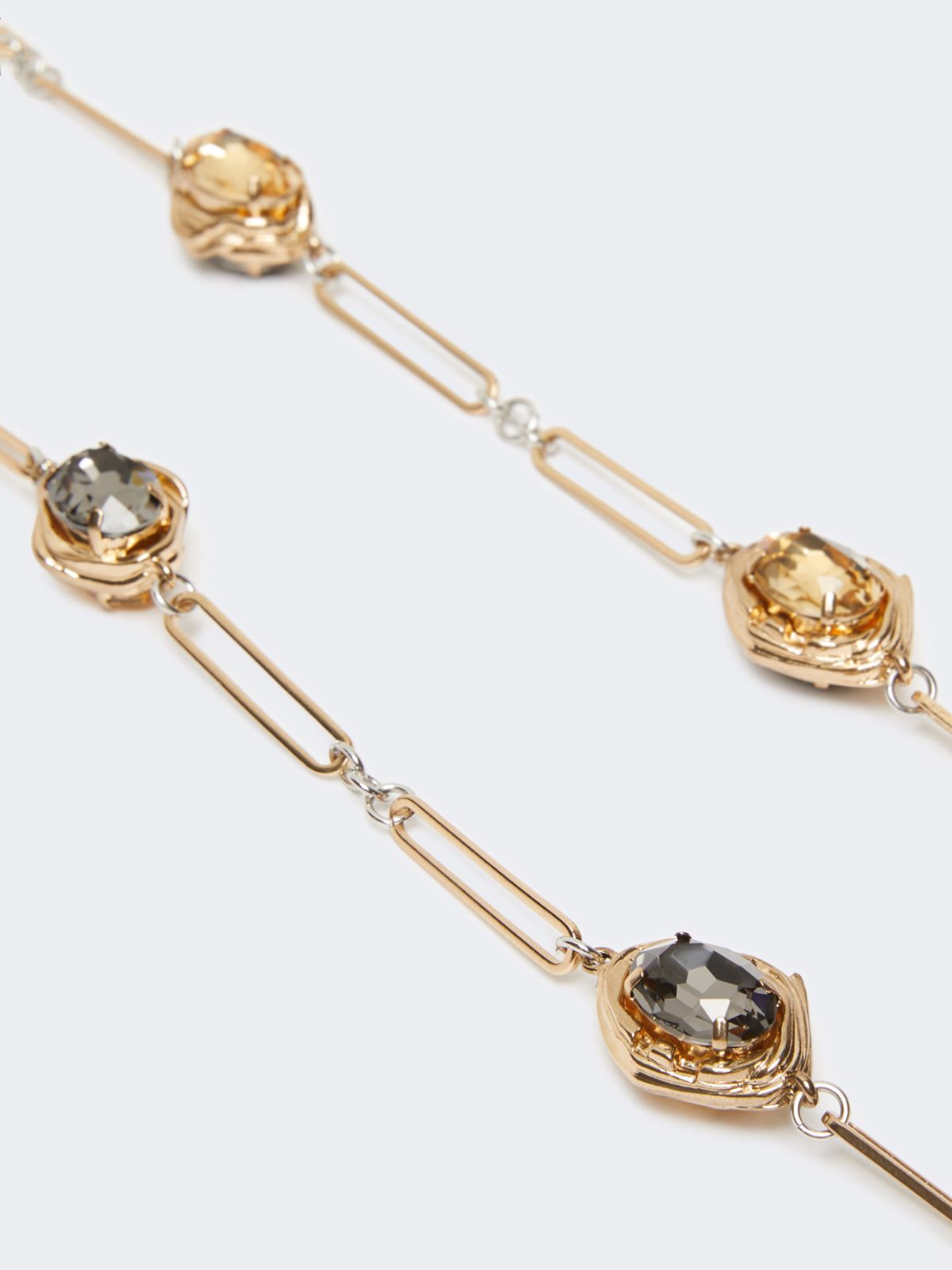 Plated metal necklace - Gold