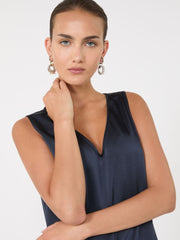 Metal hoop earrings - Gold