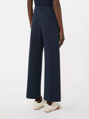 Double-faced jersey trousers - Navy