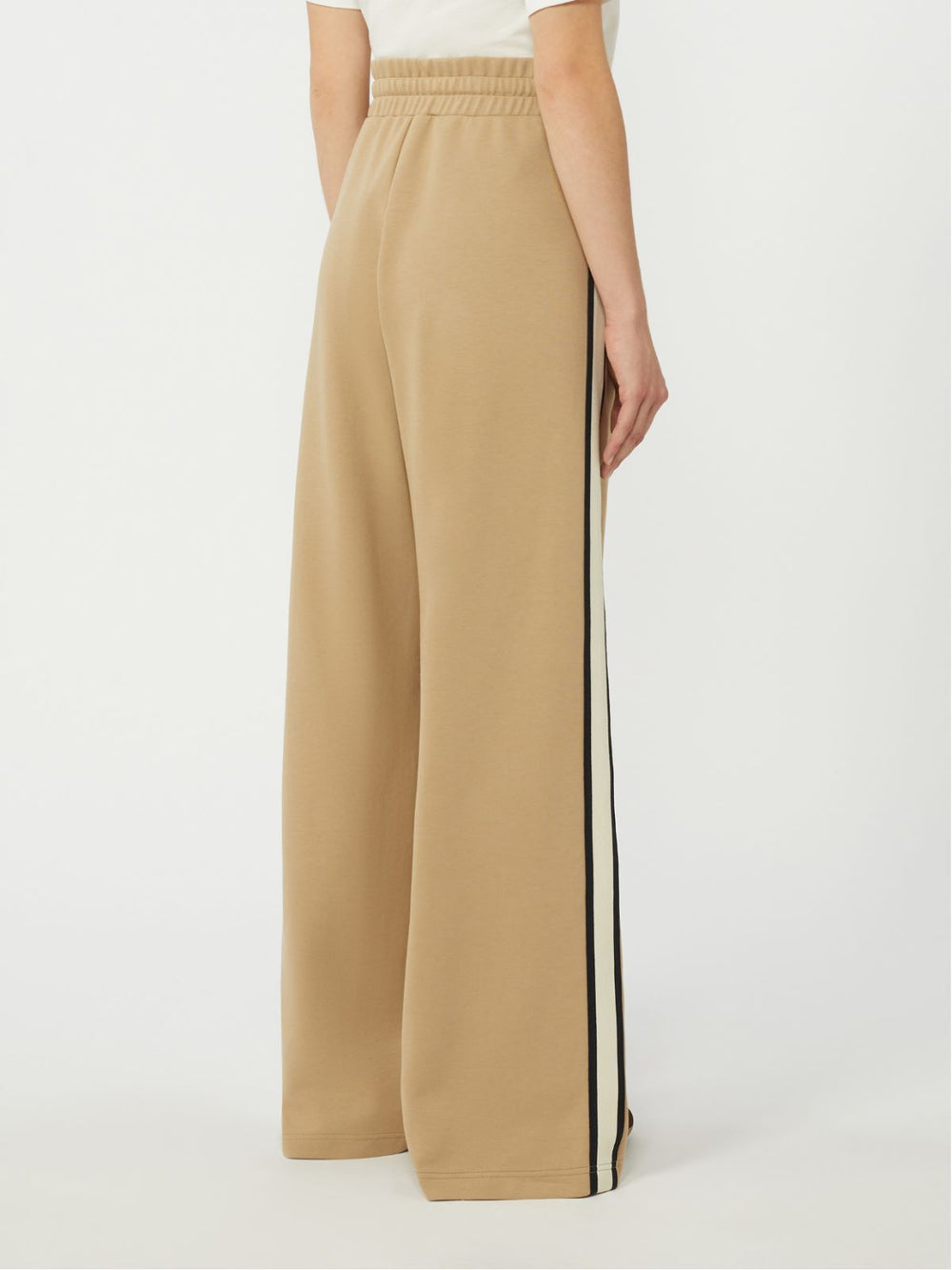 Cotton jersey trousers - Hazelnut brown
