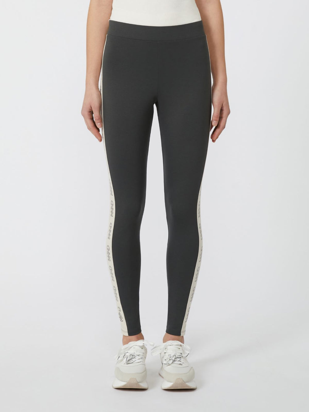 Technical jersey leggings - Dark grey