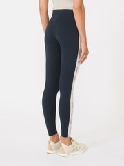 Technical jersey leggings - Navy