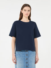 Cotton jersey T-shirt - Navy