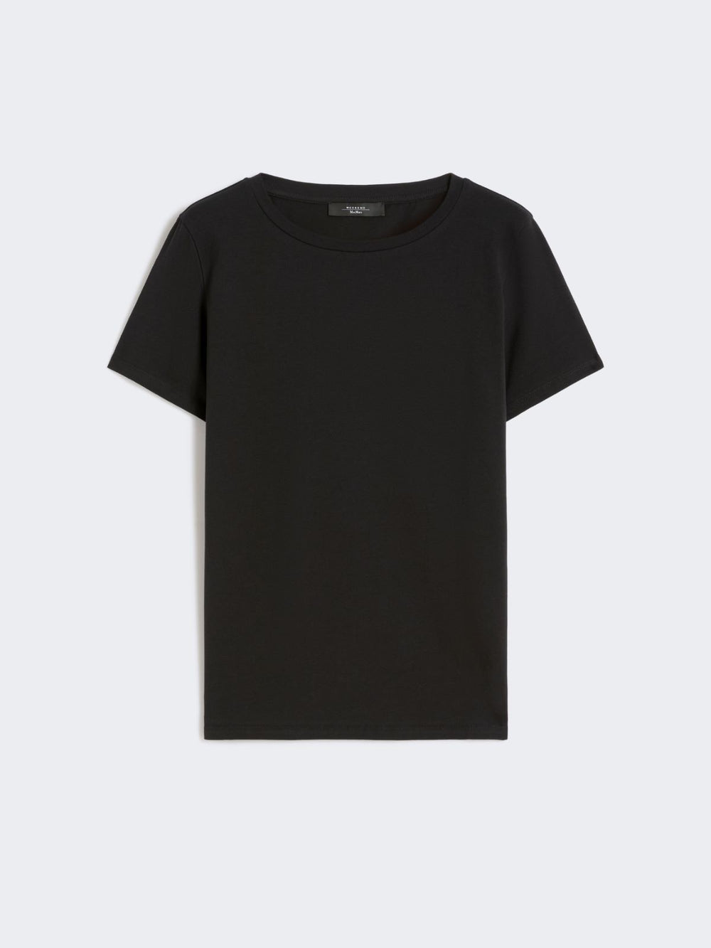 Basic cotton jersey T-shirt - Black