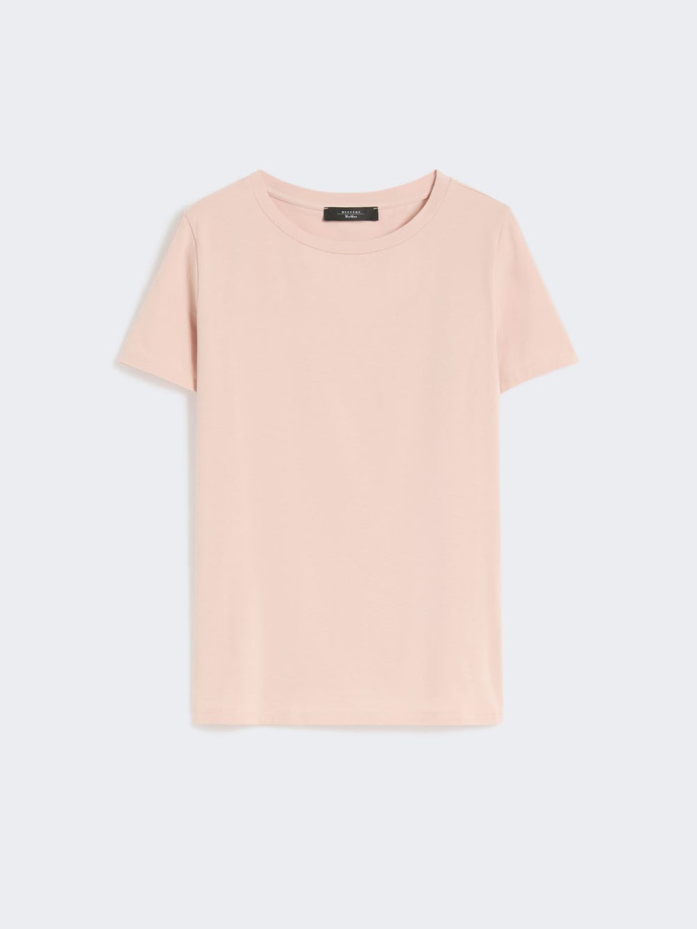 Basic cotton jersey T-shirt - Pink