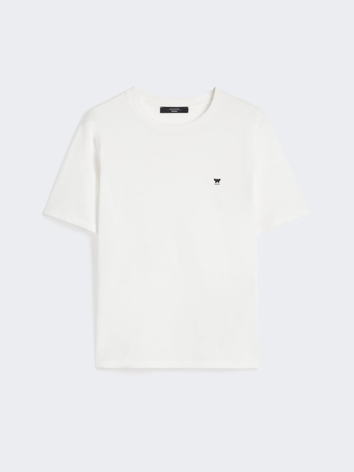 Cotton basic T-shirt - Optical white