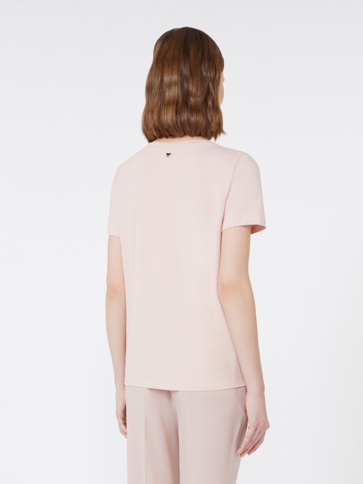 Organic cotton T-shirt - Powder