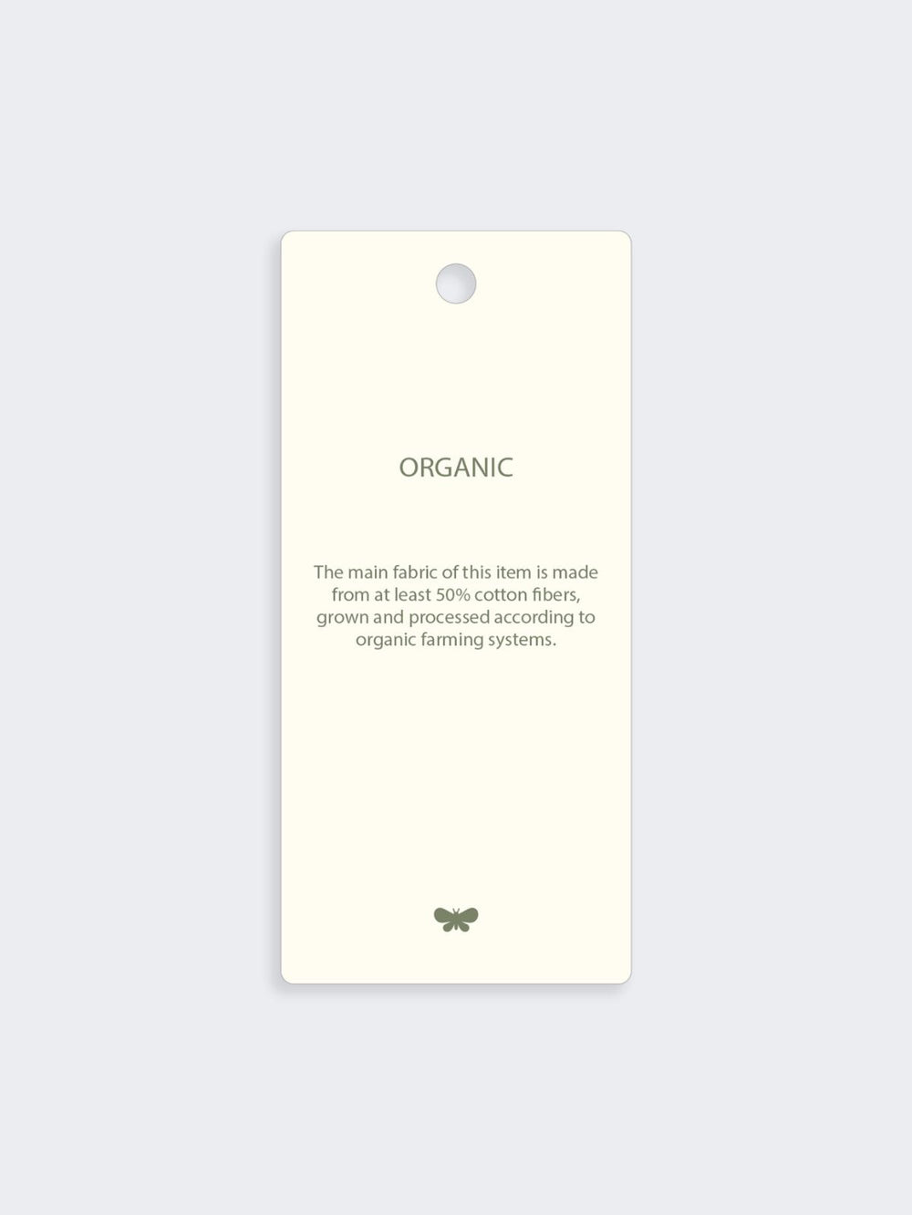 Organic cotton T-shirt - Powder