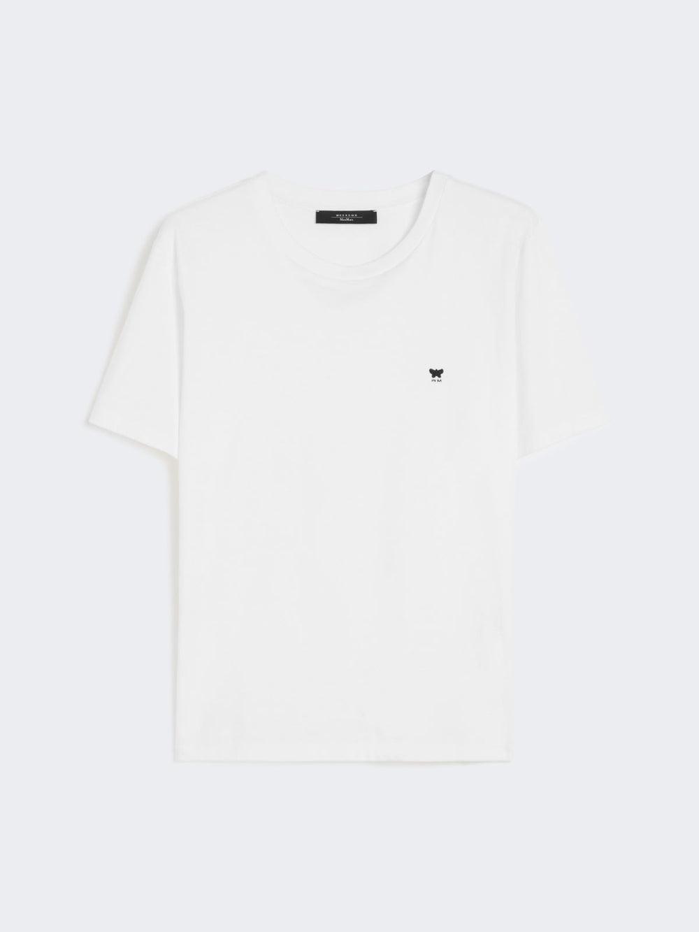 Straight-fit jersey T-shirt - White