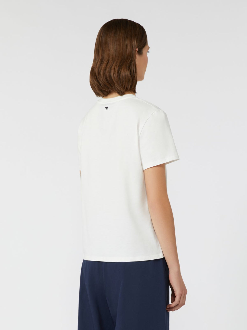 Pure cotton T-shirt - White