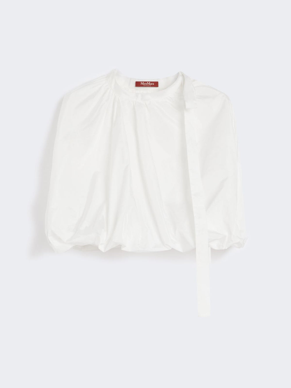 Taffeta blouse - White