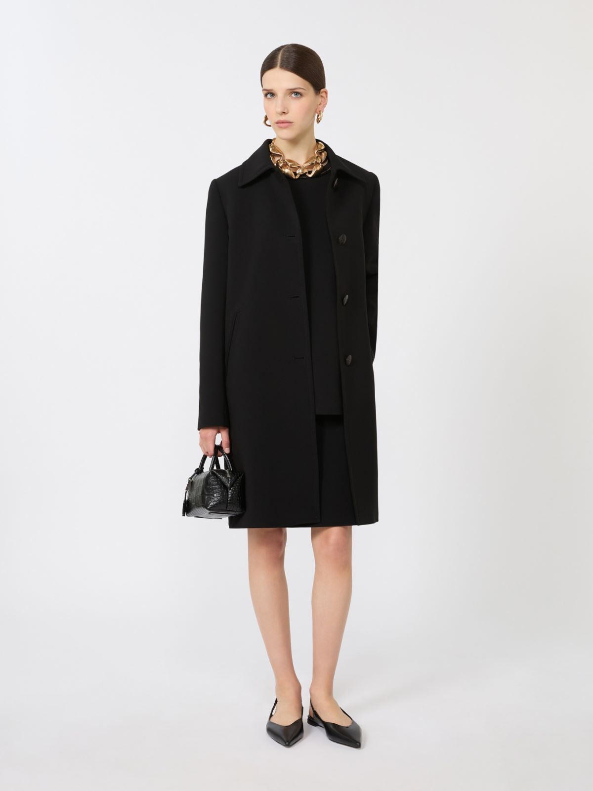 Cady midi coat - Black