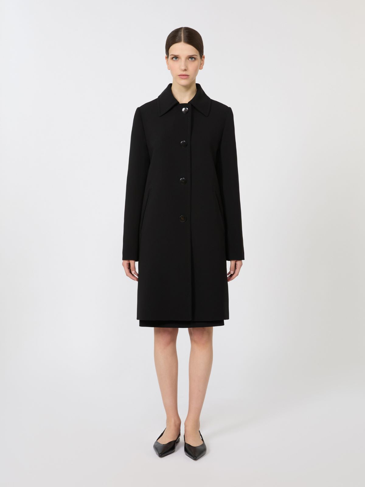 Cady midi coat - Black