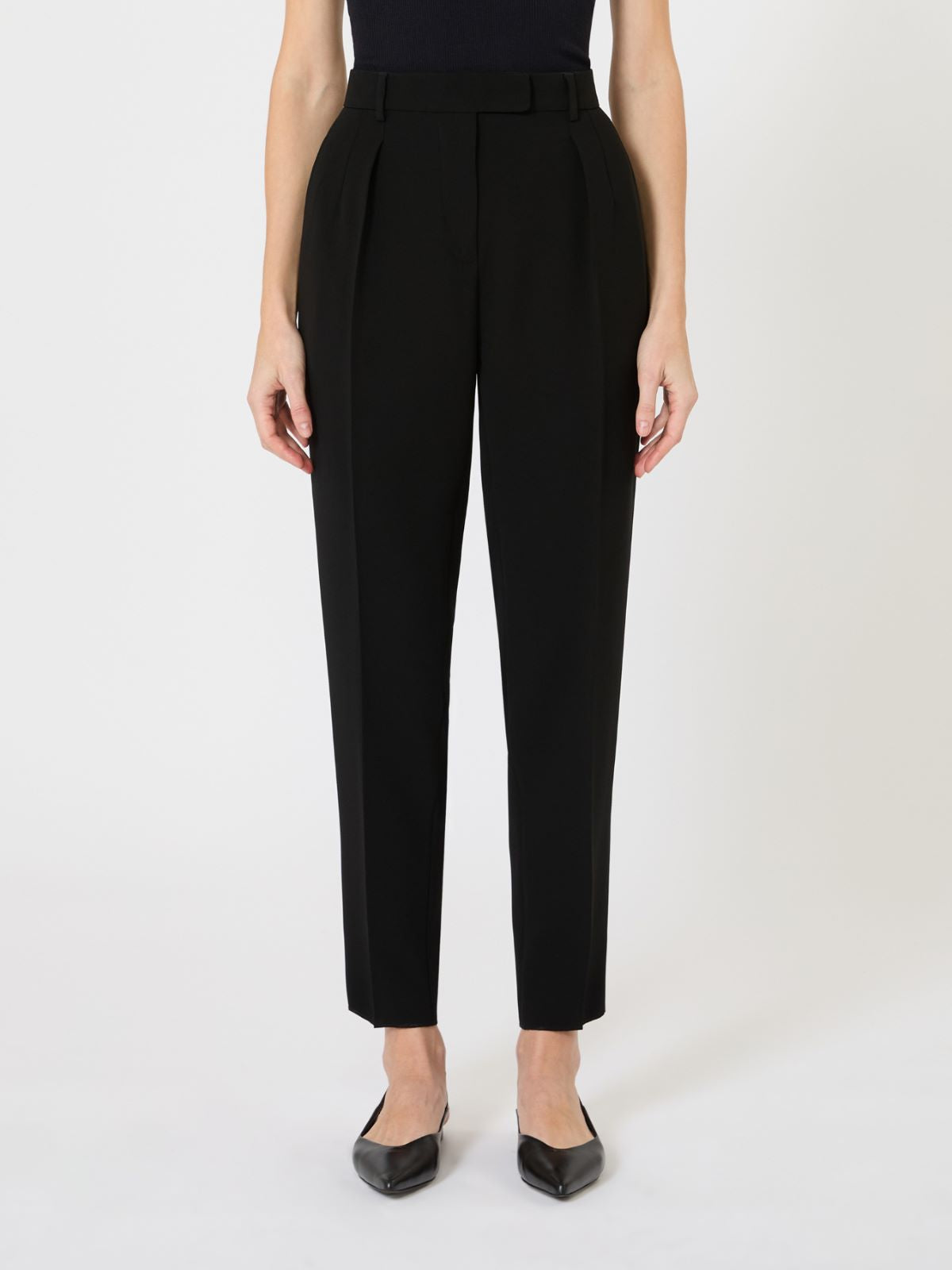 Cady carrot trousers - Black