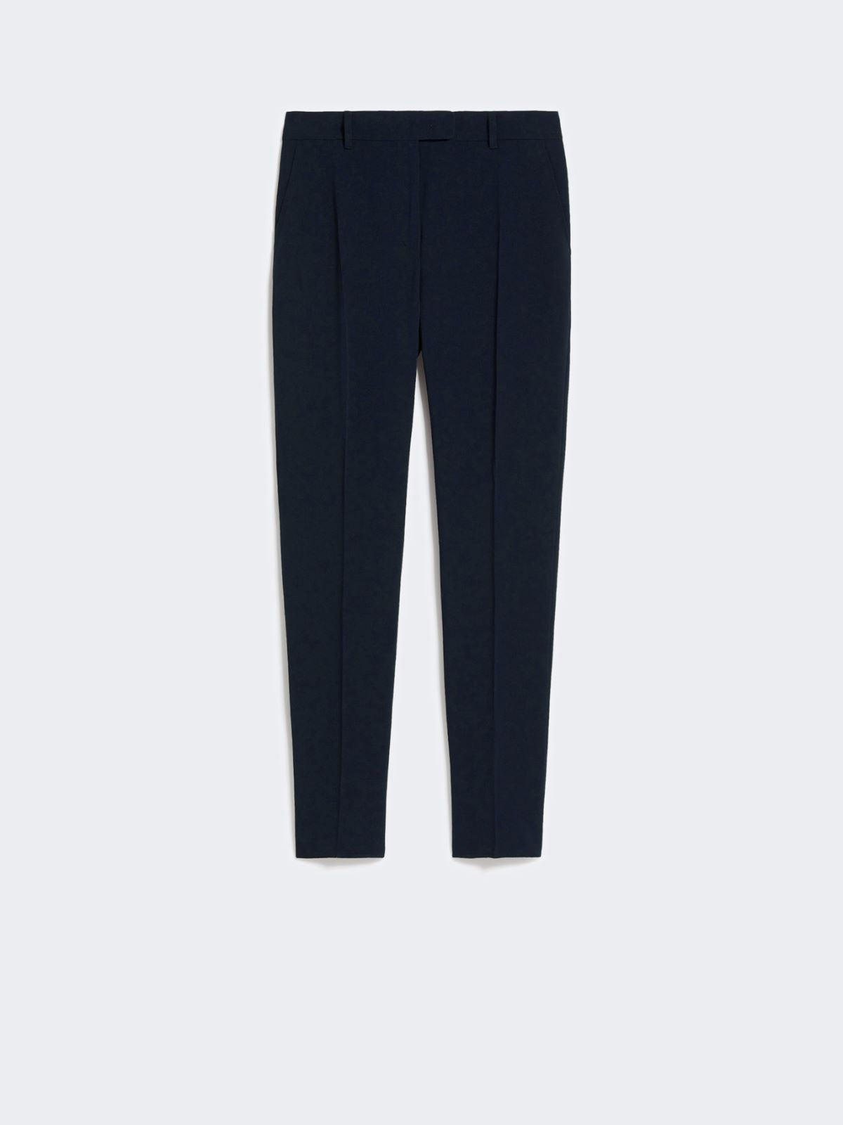 Straight-fit cady trousers - Navy