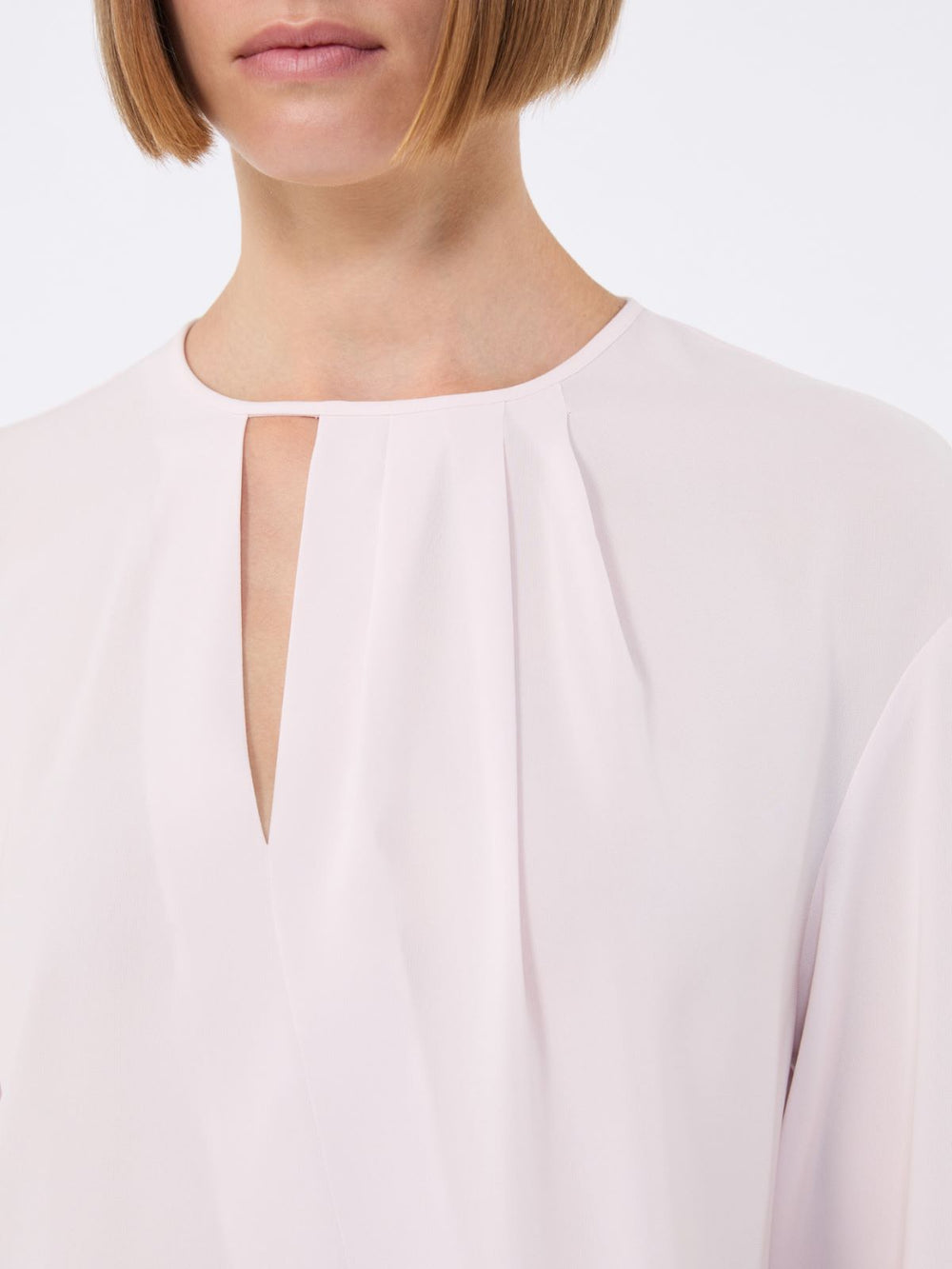 Lightweight cady blouse - Pink