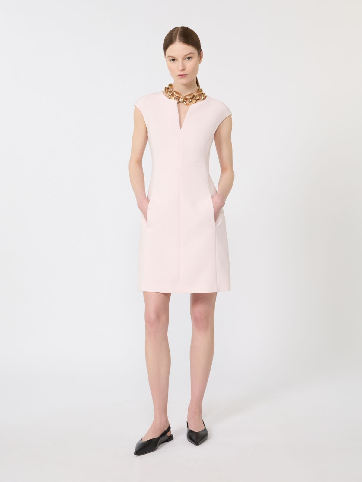 Cady princess-line dress - Pink