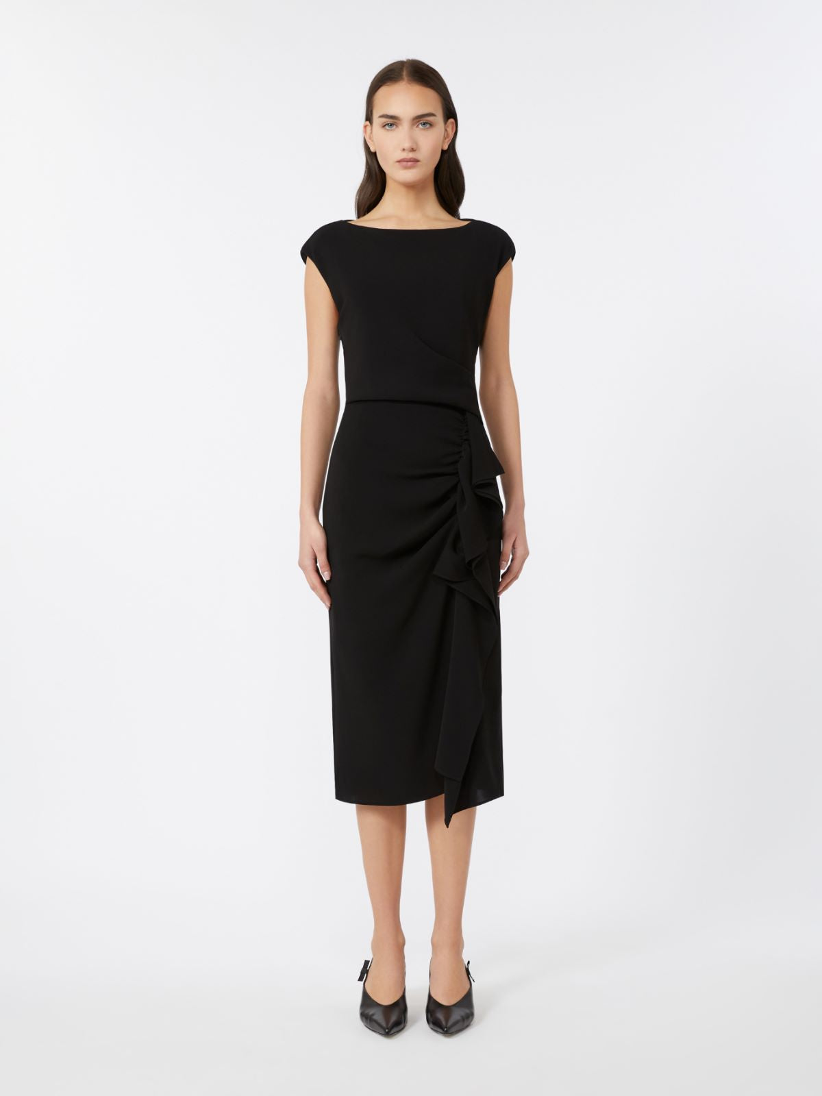 Bodycon cady dress - Black