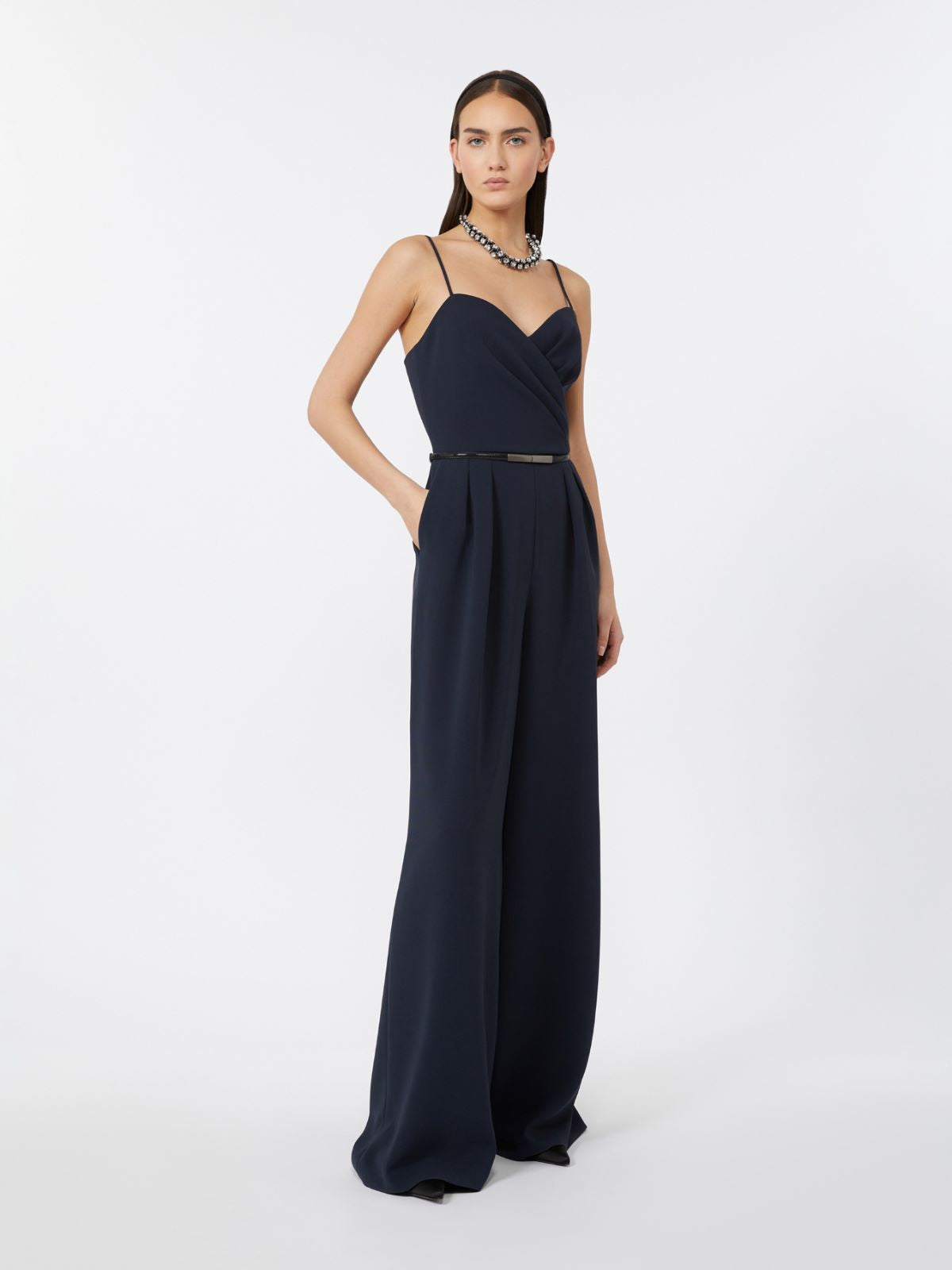 Cady bustier jumpsuit - Midnightblue