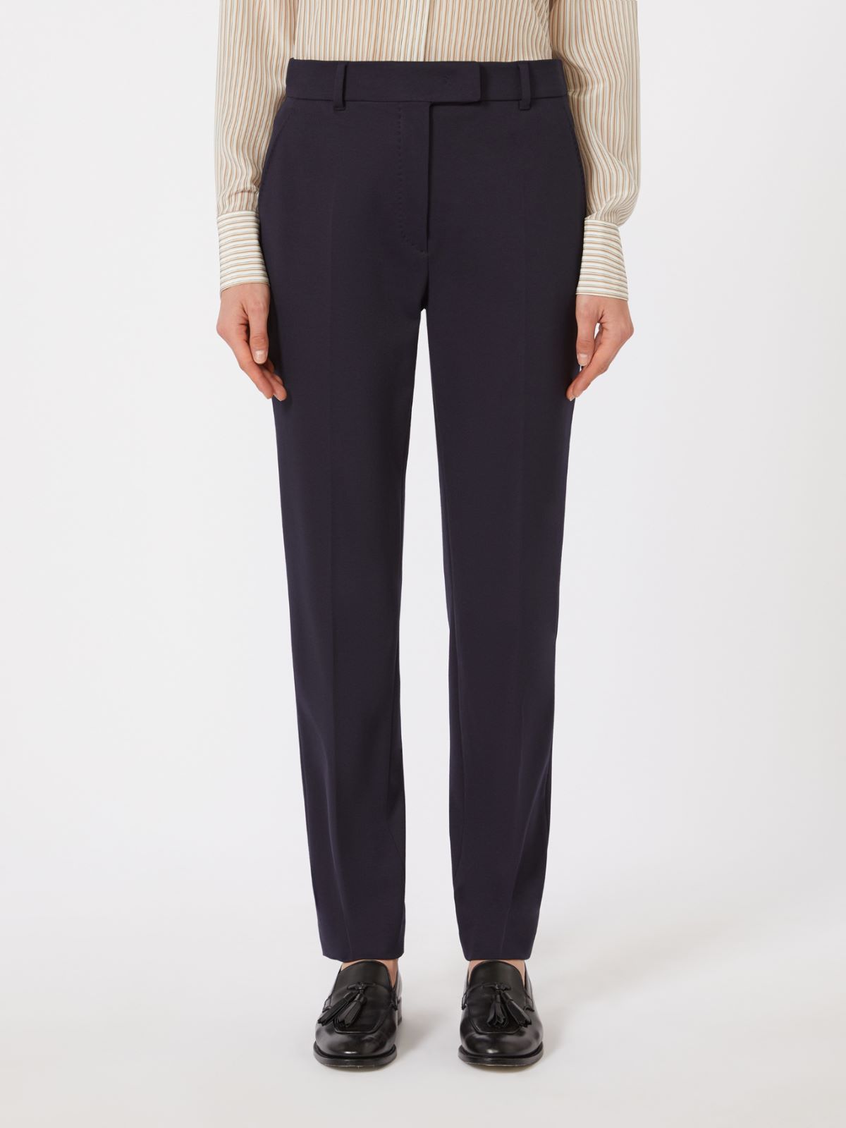 Jersey trousers - Navy