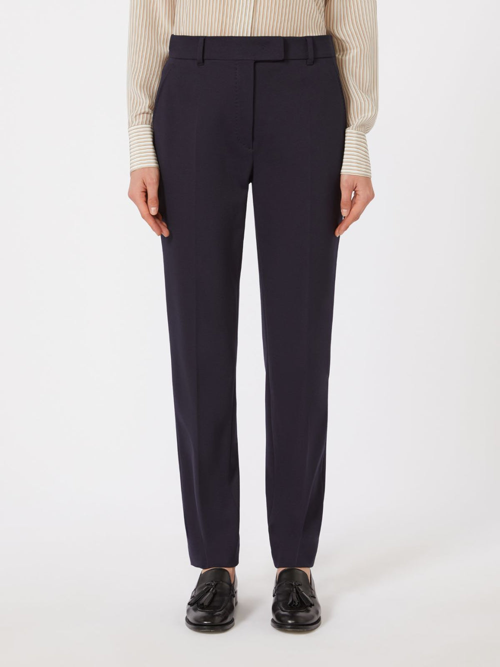 Jersey trousers - Navy