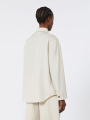 Straight cotton shirt - Ecru