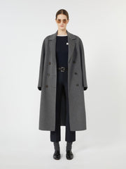 Stretch cotton-blend trousers - Midnightblue