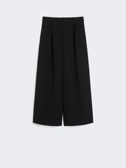 Cady wide-leg trousers - Black