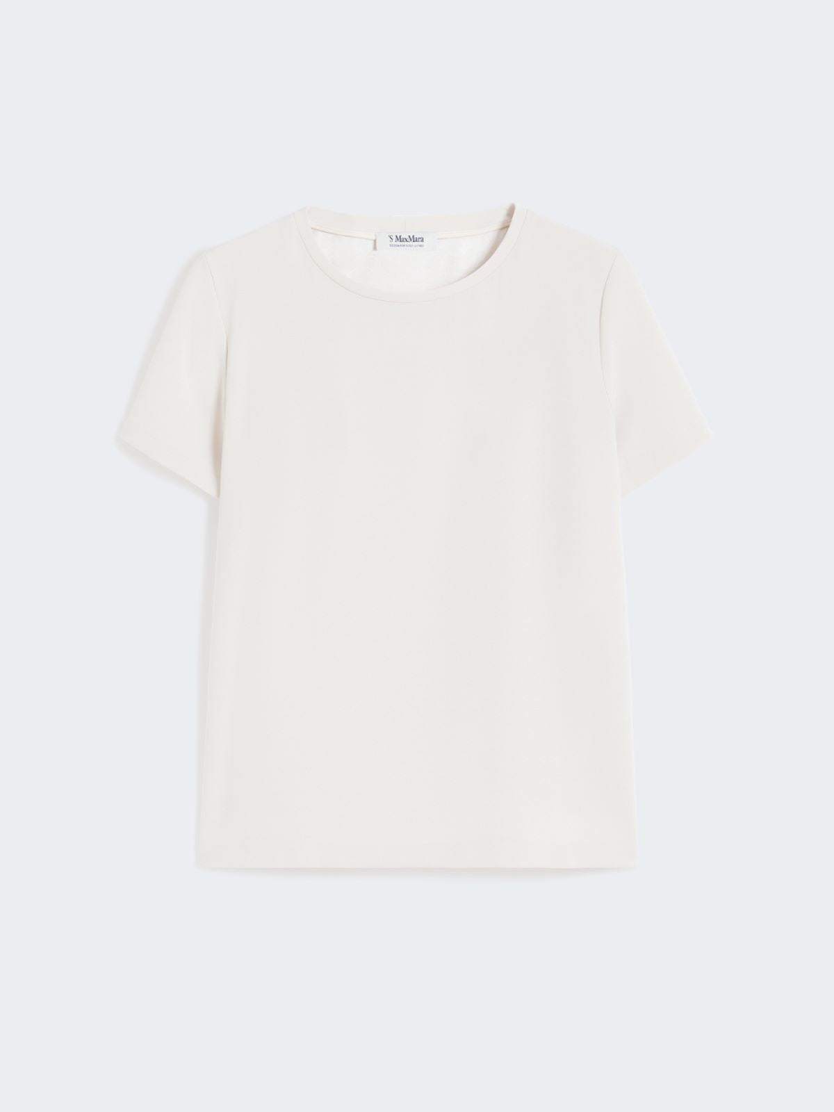 Satin T-shirt - Natural
