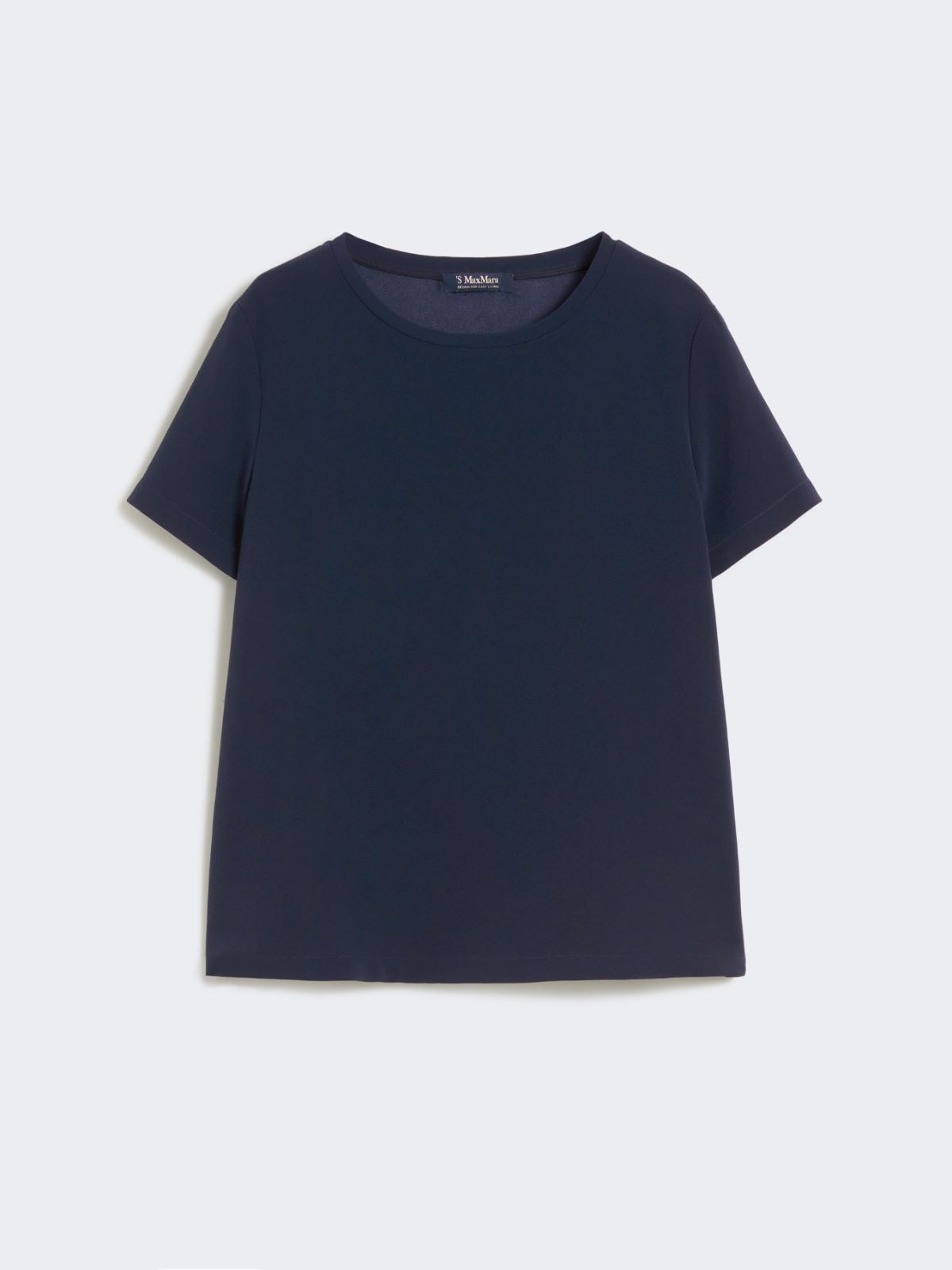 Satin T-shirt - Midnightblue